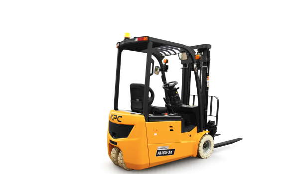 Carretilla eléctrica FB18Li-3X – Vista trasera
