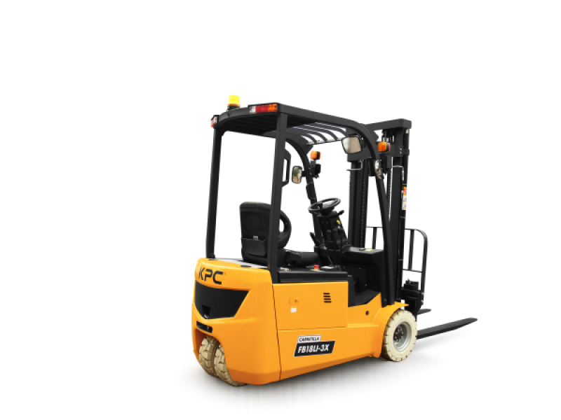 Carretilla eléctrica FB18Li-3X – Vista trasera