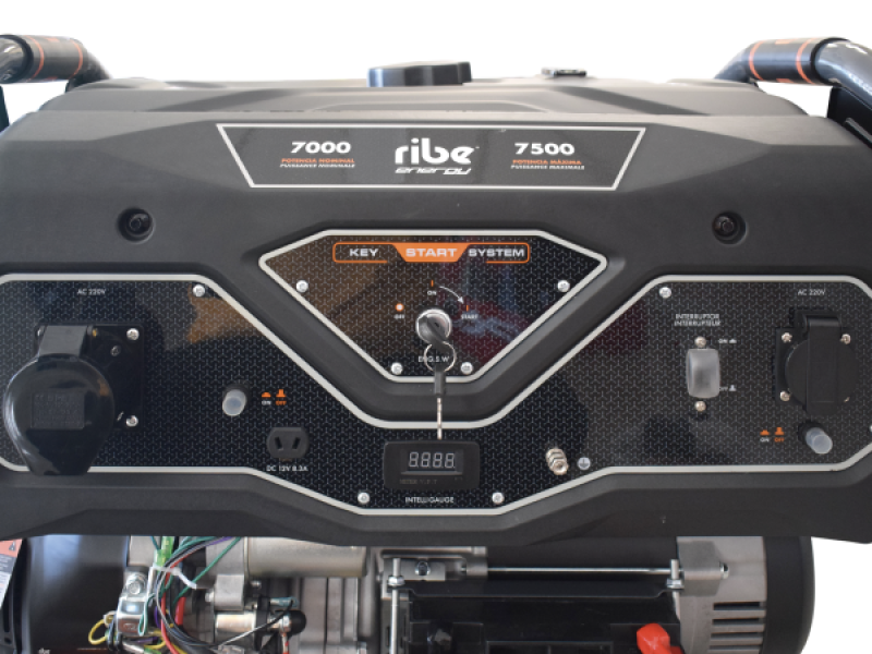 Display (voltaje, cuentahoras, Hz)