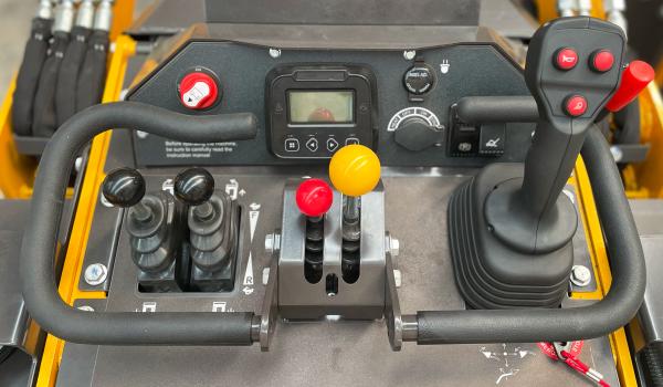 Joystick de controlo ergonómico e preciso