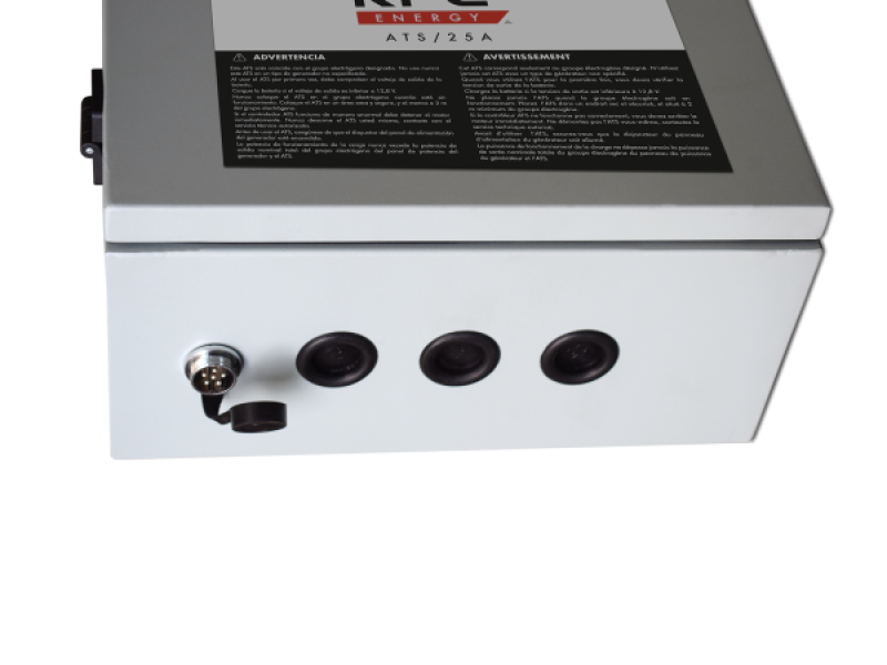 Orificios para el cableado en la base