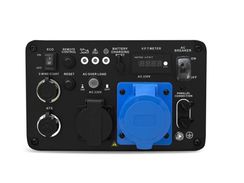 Conexión solar y carga de batería