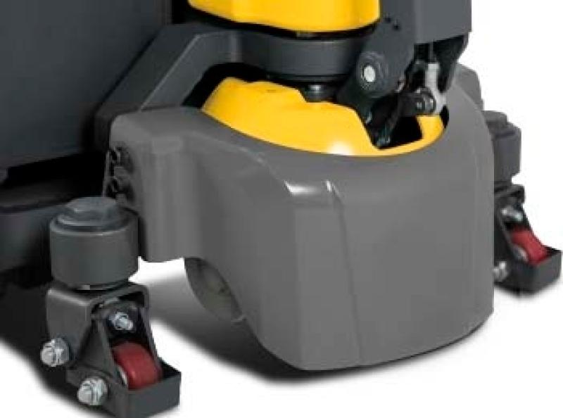 Ruedas estabilizadoras para mayor estabilidad