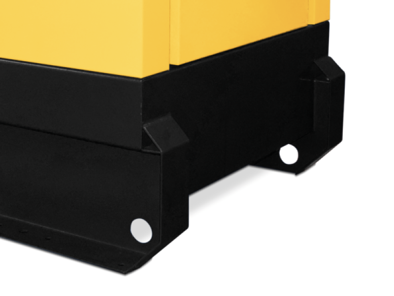 Puntos de arrastre del bastidor